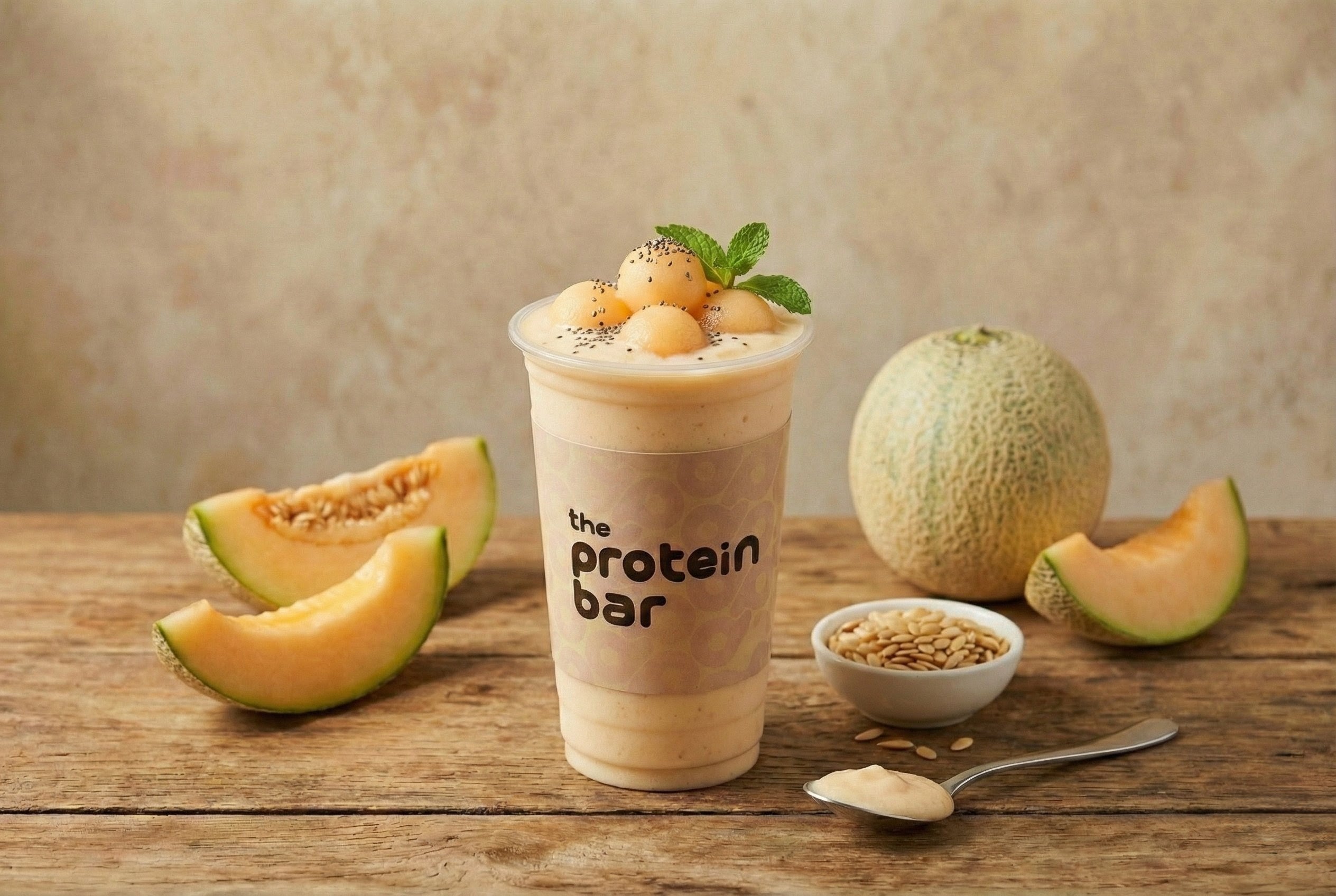Musk Melon Protein Smoothie
