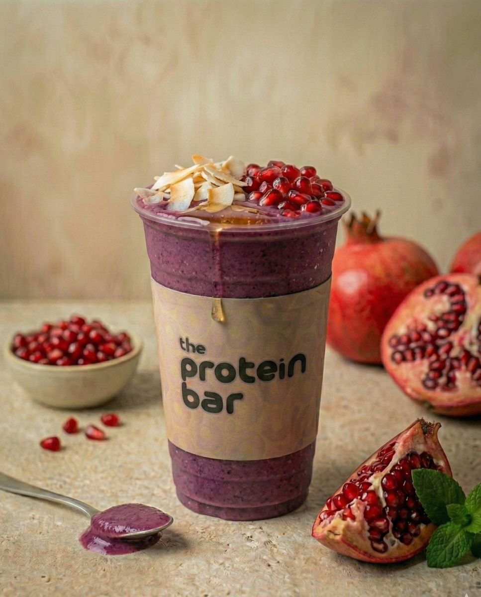 Pome-freakin-granate Protein Smoothie